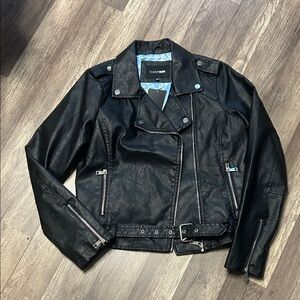 FashioNova Faux Leather Biker Jacket